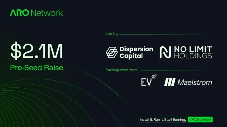 ARO Network Raises $2.1M to Scale the Decentralized Edge Cloud for AI and Content Delivery
