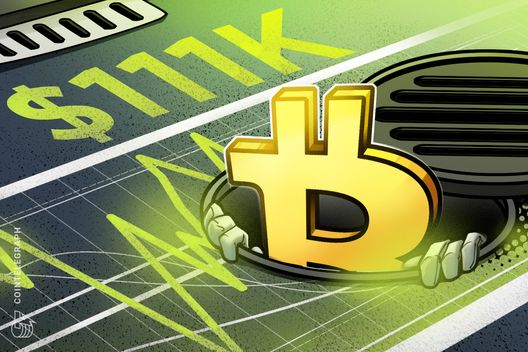 Bitcoin reaches $111K as classic chart pattern projects 70% gains next
