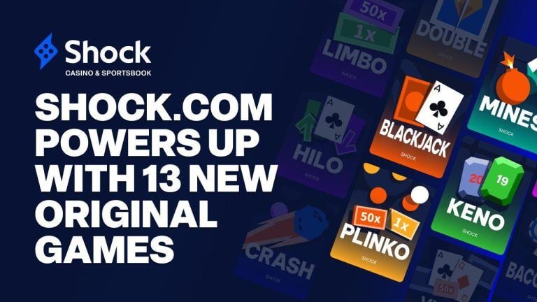Shock.com Powers Up With 13 Brand-New Originals, Expanding Its Casino Experience